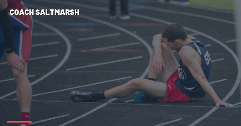 High school cross country runners racing — Less is More