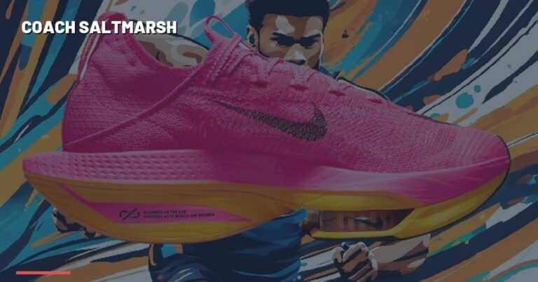 High school cross country runners racing — Super Shoes