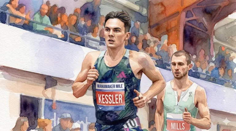 Hobbs Kessler training under Ron Warhurst