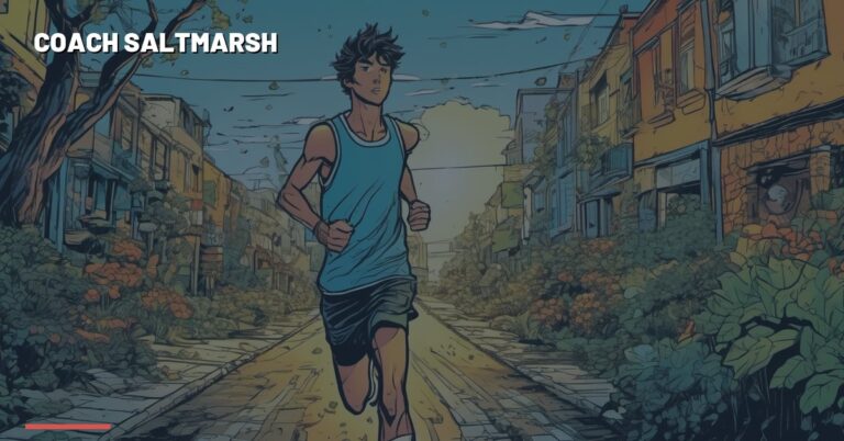 High school cross country runners racing — SAFE Summer Running