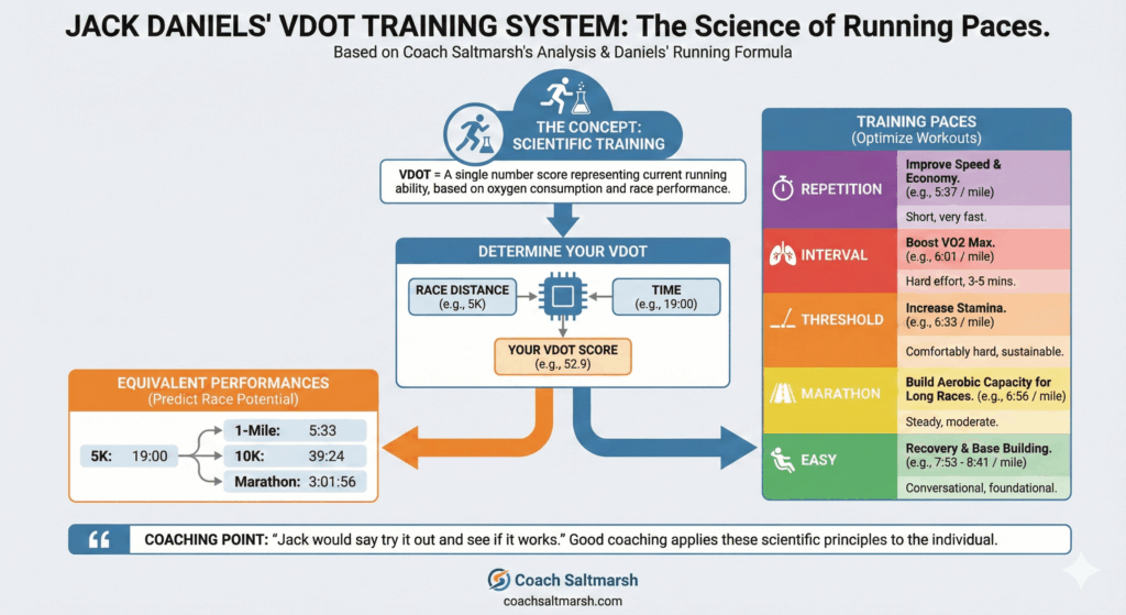 Jack Daniels VDOT Infographic