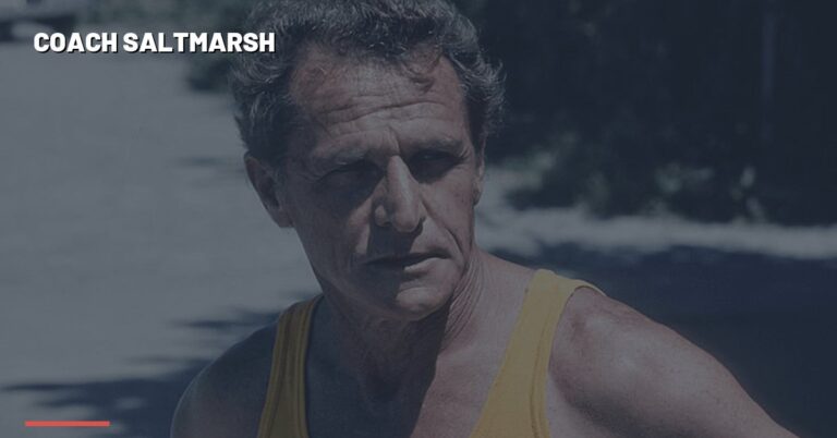 High school cross country runners racing — Coach Arthur Lydiard