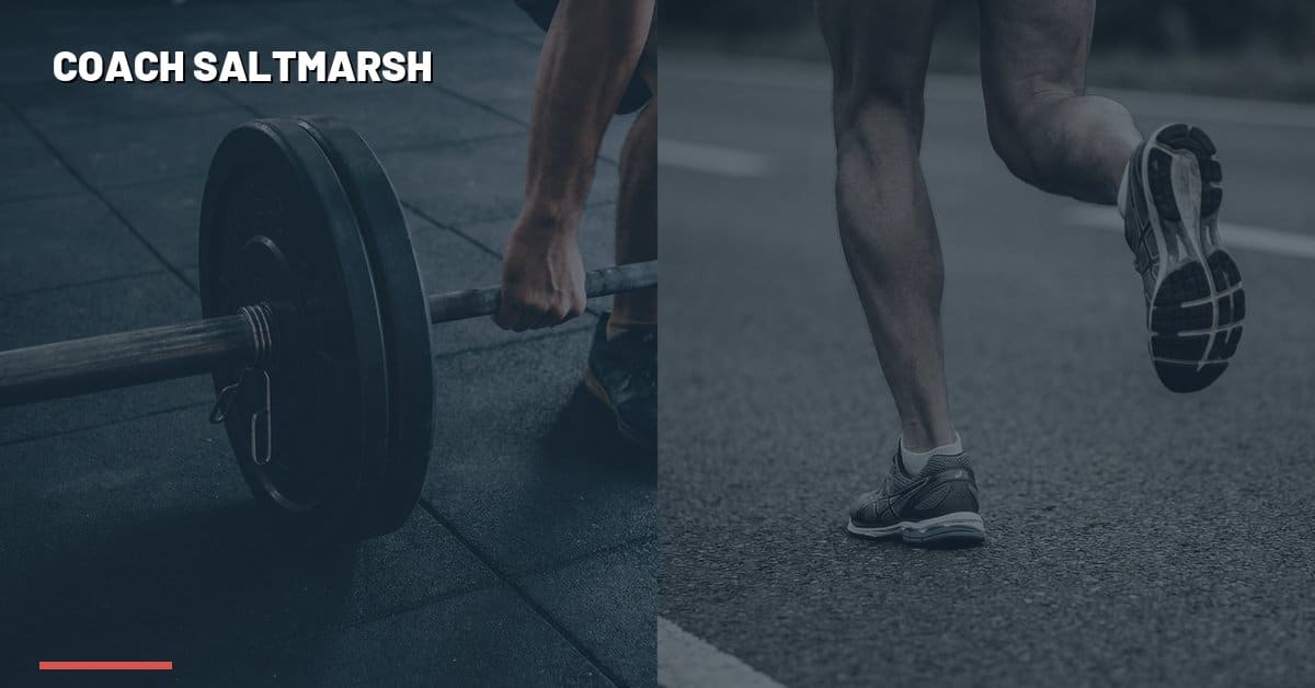 High school cross country runners racing — Why Your Deadlift is Helping Your 5k