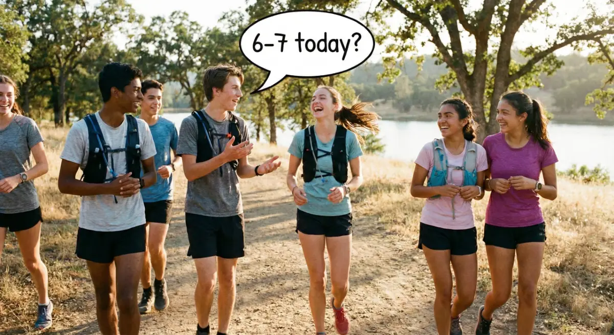 The Training Macrocycle - XC easy run - 6,7