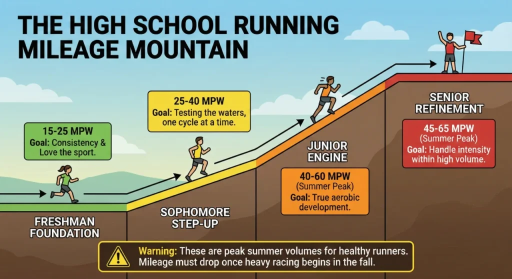 Safe and Effective Mileage Progression in HS XC