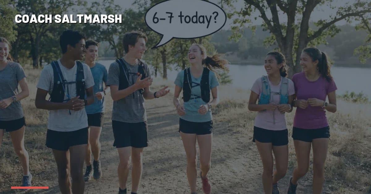 High school cross country runners racing — Progressive Mileage Guidelines by Age and Experience