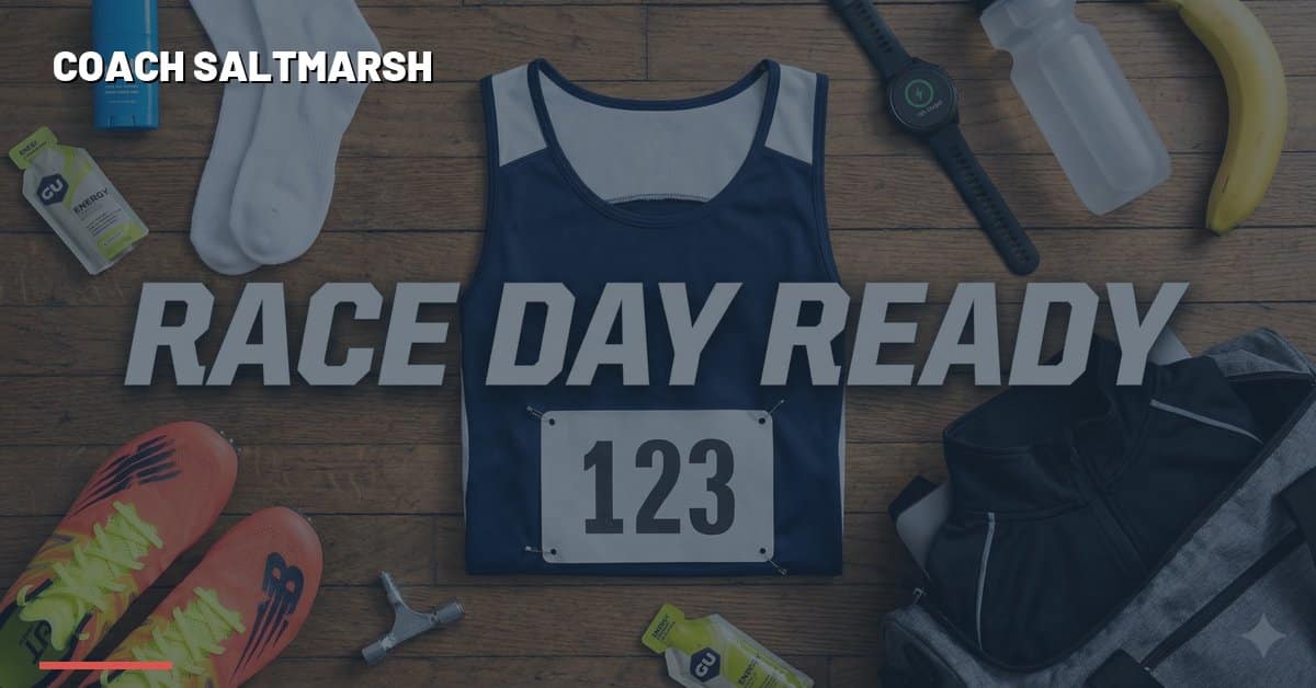 High school cross country runners racing — The Ultimate Race Day Packing List
