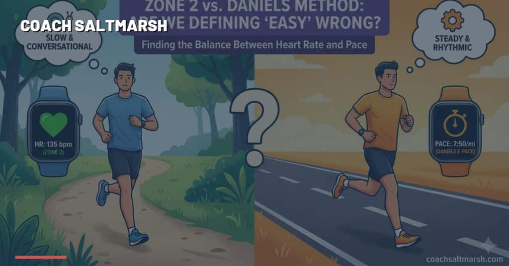 Simple Jack Running Zone 2 Training vs. The Daniels Method: What is an EASY run?