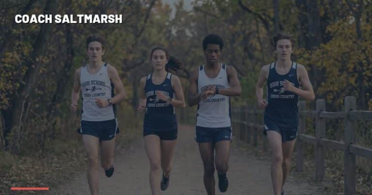 High school cross country runners racing — Lactate Threshold Training