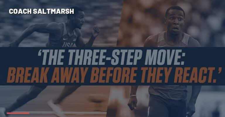 High school cross country runners racing — The Three-Step Move