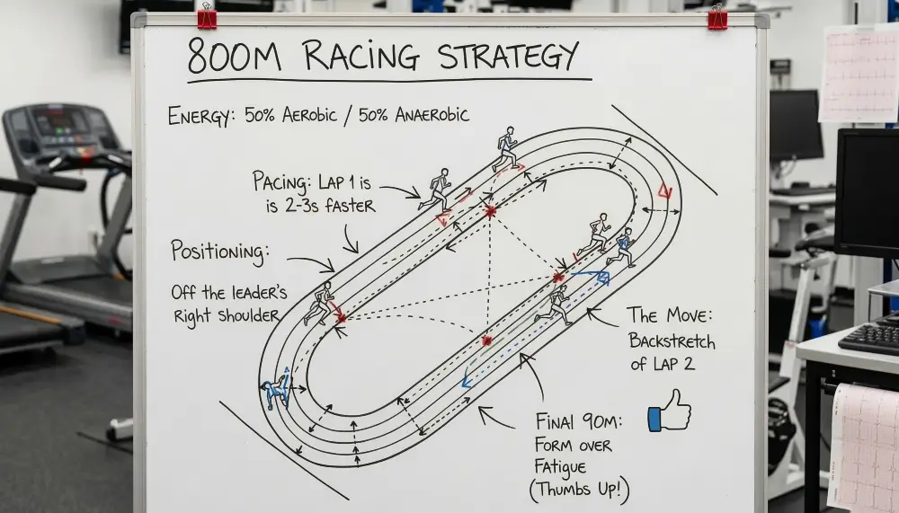 High School Middle Distance Training - 800m strategy