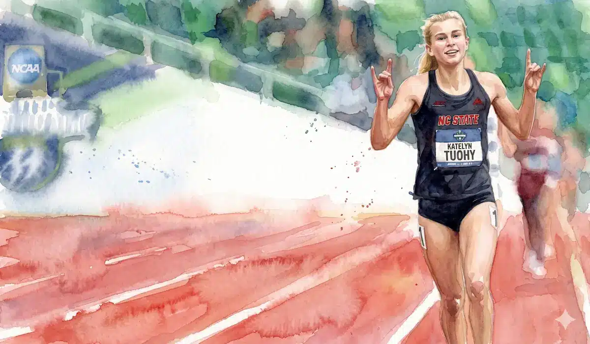Katelyn Tuohy and Laurie Henes Training