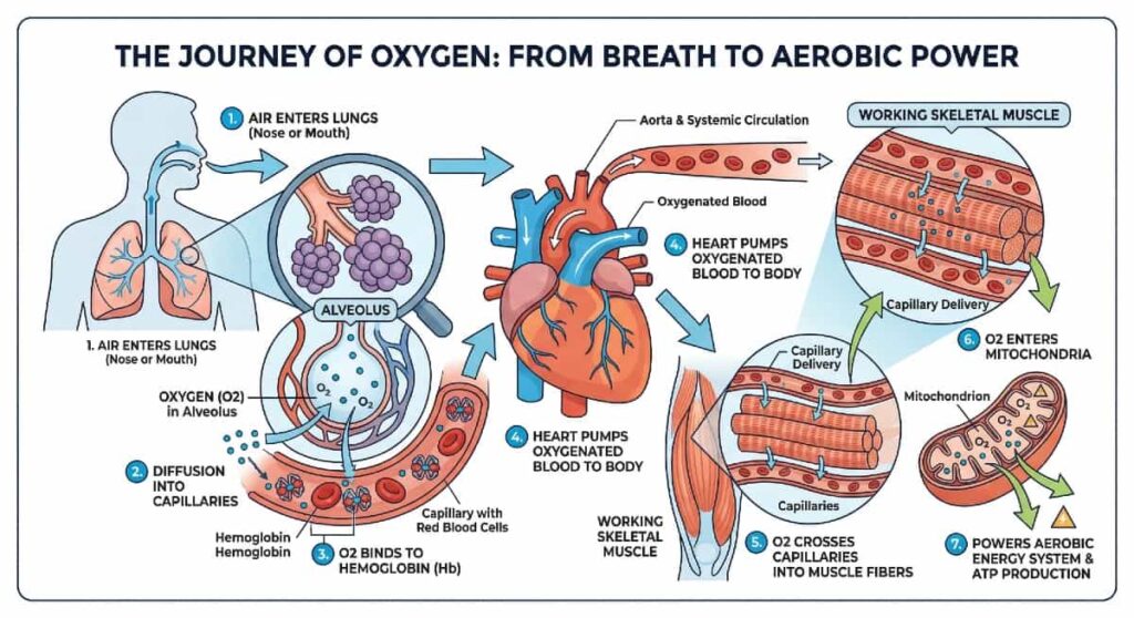 Does Nasal Breathing Make You a Better Runner? What the Science Actually Says airflow diagram nasal breathing for runners