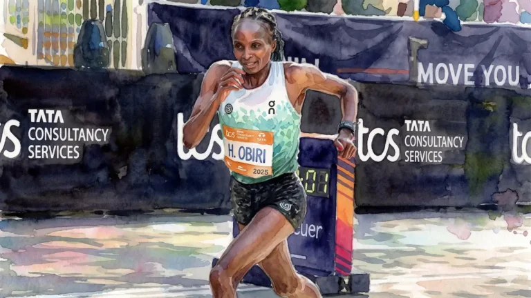 Hellen Obiri Marathon Training
