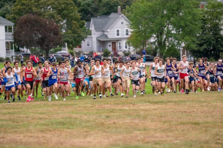 The start of the Manchester Invitational