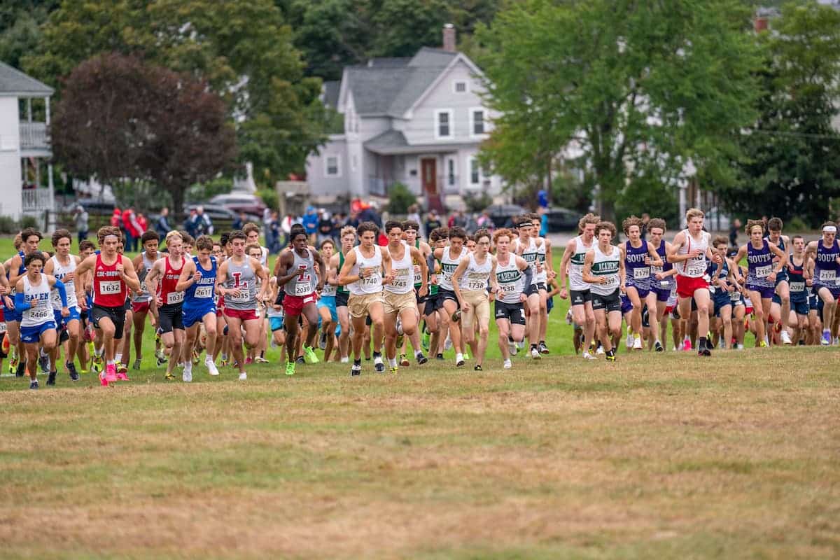 The start of the Manchester Invitational